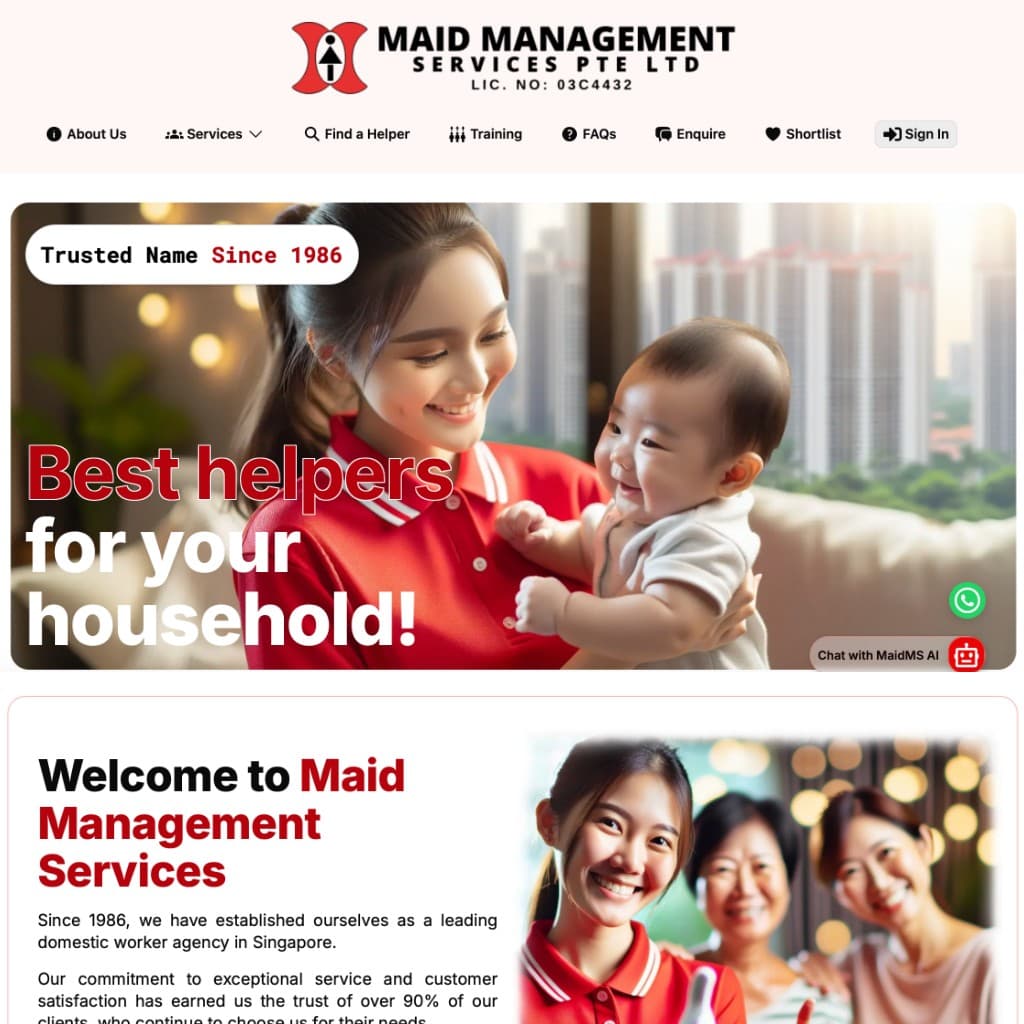 Maid Management Services Pte Ltd.